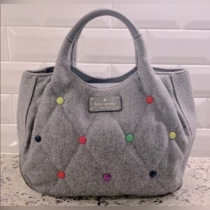Kate Spade Dazzle Dot Stevie Satchel EUC